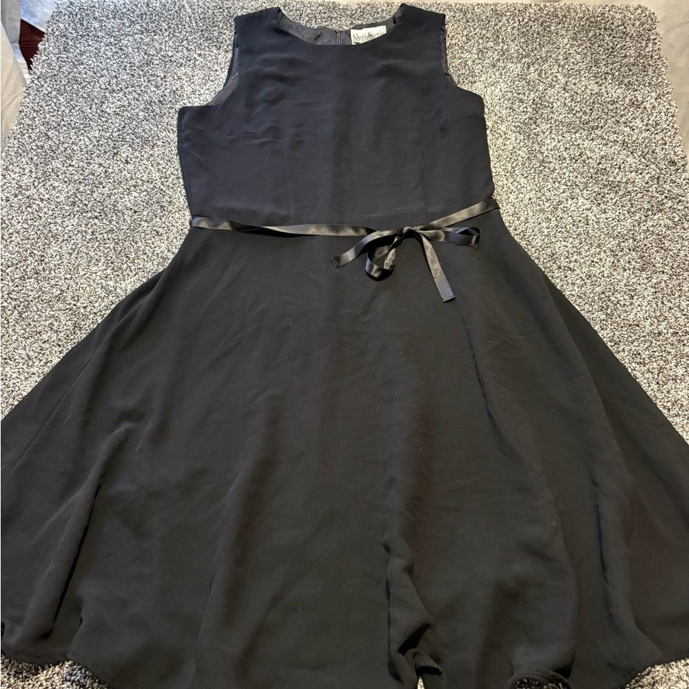 Sheri Martin Elegant Black Garment dress woman’s size 16